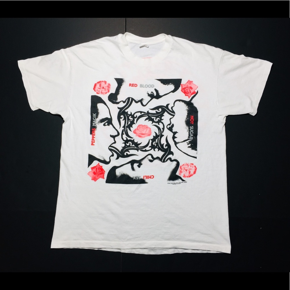 Grail 1991 Red Hot Chili Peppers tour T-shirt XL